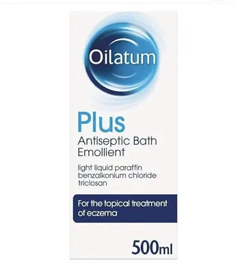 £12.49 • Buy Oilatum Plus Bath Emollient Antiseptic 500 Ml GREAT OFFER PLUS FREE DELIVERY