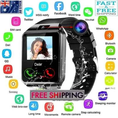 $17.96 • Buy Smart Watch Bluetooth Sports Fitness Tracker For Samsung Android Phone MN