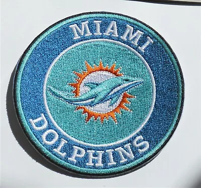Lot Of (1) Nfl Miami Dolphins Logo Patch Patch (type B) Item # 55b • $5.99