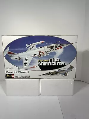 1977 REVELL F-104 STARFIGHTER Airplane Model Kit 1:48 Scale H-236 Open Box • $25