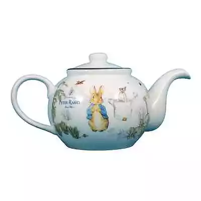 Beatrix Potter Peter Rabbit Spring Garden Easter Bunny 24 Ounce Teapot With Lid • $32