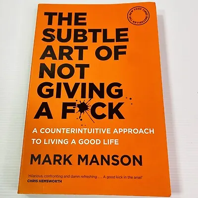$18.50 • Buy The Subtle Art Of Not Giving A F*ck : A Counterintuitive Approach To Living...