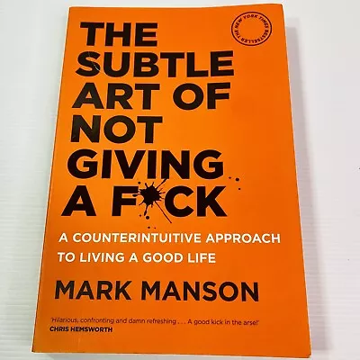 $18.50 • Buy The Subtle Art Of Not Giving A F*ck : A Counterintuitive Approach To Living...