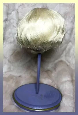 BJD 1/4 Balljointed Doll Mini Super Dollfie MSD Light Blonde Wave Short Wig 7/8 • $19.96