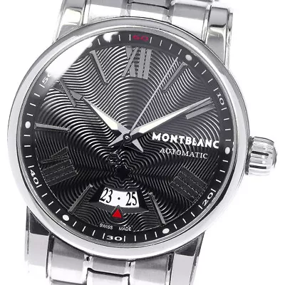MONTBLANC Star 7102 Date Black Dial Automatic Men's Watch_801947 • $1179.90
