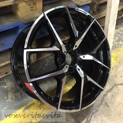 20  2018 Black Amg Style Wheels Rims Fits Mercedes Benz 08+ C250 C300 C350 C400 • $1100.99