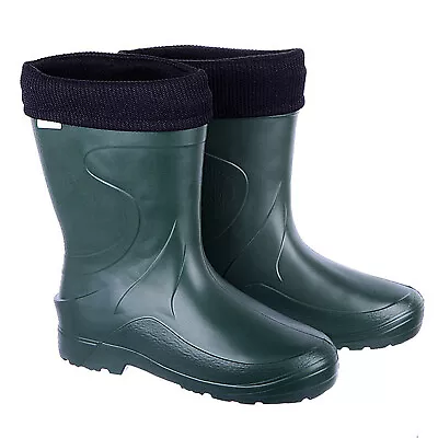 £17.98 • Buy EVA Wellies LADIES RAIN BOOTS Thermal Lightweight Wellingtons New VERONA // -30C