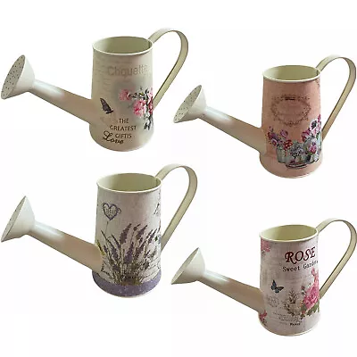 Vintage Design Meal Tin Watering Can Water Spray Bottle Long Spout Plants UK • £9.99