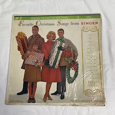 Favorite Christmas Songs From Singer ￼(1964 Vinyl) Vintage Christmas Record • $5.50