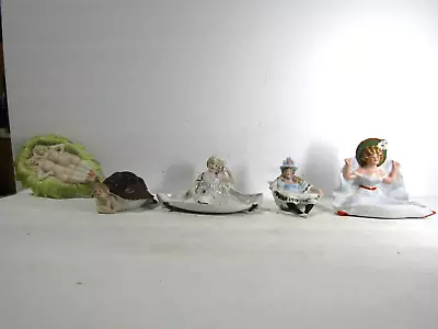 5 Lady Porcelain Figurine's - Ladies Showing Their Rear End Made In Germany • $198