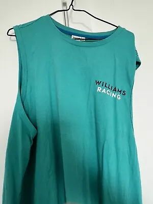 Williams F1 Miami GP Exclusive Blue Tank Top Size XL • £8