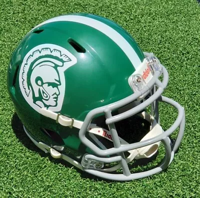 Michigan State Spartans 1965-66 National Champs Tribute Football Mini Helmet • $49