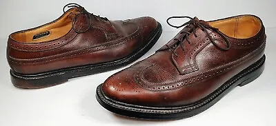 $94.99 • Buy Vintage Florsheim Imperial Brown Longwing V-CLEAT 97625 MADE IN USA Size 10.5 3E