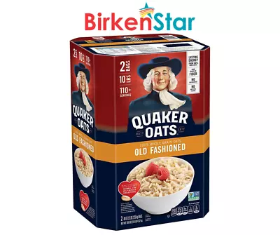 Quaker Oats Old Fashioned Oatmeal{ 5 Lbs 2-count - Total 10 Lbs} • $22.72