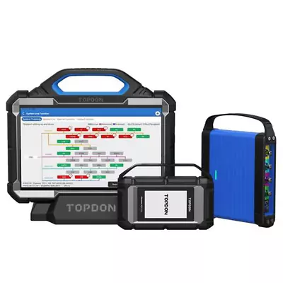 Topdon Phoenix Max W/Scope - 13.3  OE-Level Scan Tool Docking Station & 4 Ch • $3033.82