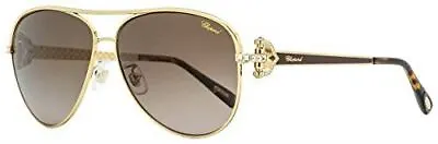 £756.09 • Buy Sunglasses Chopard SCHC 17 S Gold 9316P