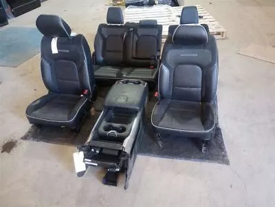 Laramie Black Leather Seat Set Fits 19-23 Ram 1500 2835264 • $2274