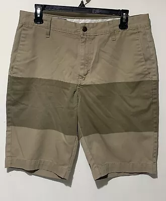 Volcom Men's Vmonty 22  Stretch Chino Shorts Color Block Men's Size 32 • $11.99