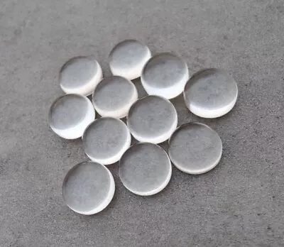 AAA Quality Crystal Quartz Round Cabochon Calibrated Sizes Loose Gemstones • $2.59