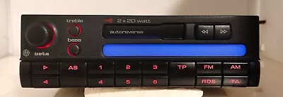 VW GAMMA 4 GRUNDIG Car Radio VW GOLF MK3 MK4 GTI JETTA PASSAT POLO SHARAN • $99