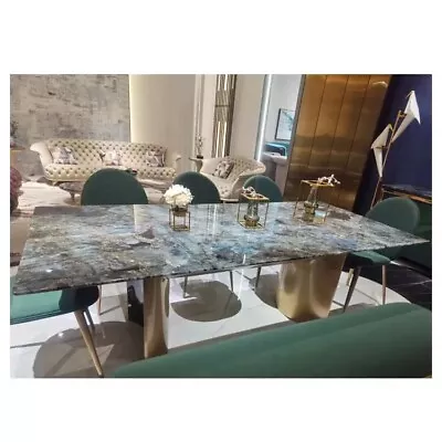 Stunning Crystal Gemstone Dining Table Kitchen Slab Table Conference Table Dec • $282.46