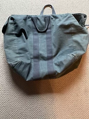 US Military Parachute Bag Used Excellent Shape Green.  • $6.50