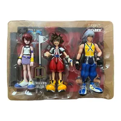 £158.12 • Buy Kingdom Hearts Figure Lot Of Set Sora Kairi Riku Rare Deluxe DVD Game Character
