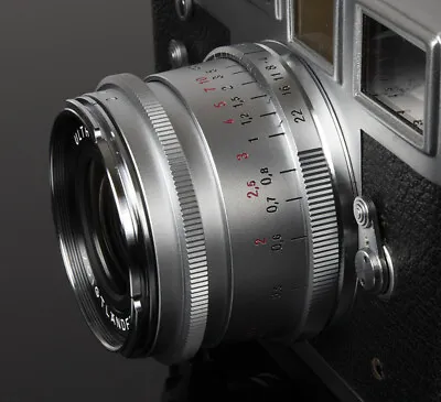 Voigtlander USA WARRANTY 28mm F2 Ultron II Leica M Aspherical Chrome Type 2 • $899