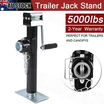 5000lbs/2267KG Trailer Parts Caravan Jack Jockey Wheel Heavy Duty Metal Stand AU • $54.95