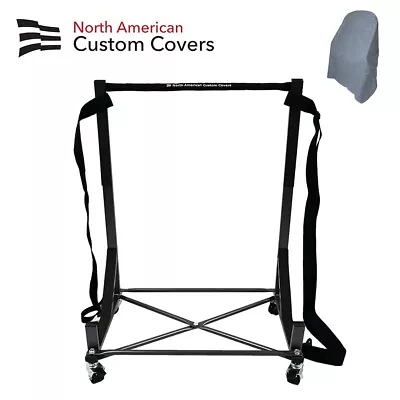 BMW Z3 Hardtop Stand Storage Trolley Cart Rack & Hard Top Dust Cover 050G • $119.95