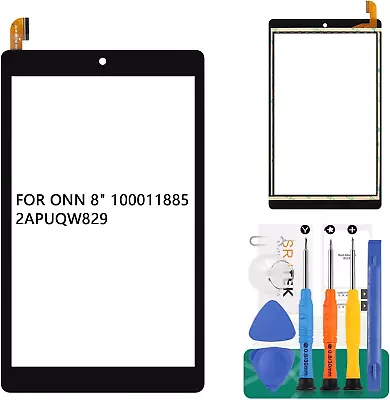 For ONN Surf 8  Tablet Gen 2 100011885 2APUQW829 Touch Screen Digitizer Replace • $24.05