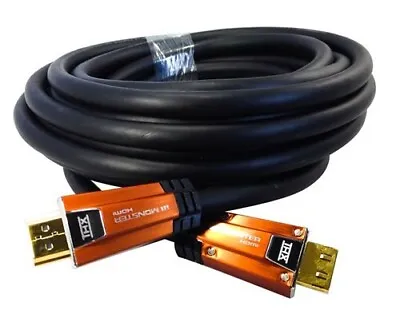 Monster Cable 1000 HDX Ultra High Speed HDMI Cable 16 Ft - 3D - 4K - 17.8 Gbps • $14.99