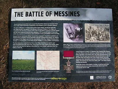 £2 • Buy Photo 6x4 Cannock Chase. Information Board On The Messines Model  C2013