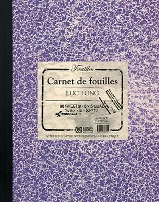 Luc Long & Mark Dion: Carnet De Fouilles Lab Book (Beaux Livres (as))  Good B • $33.32