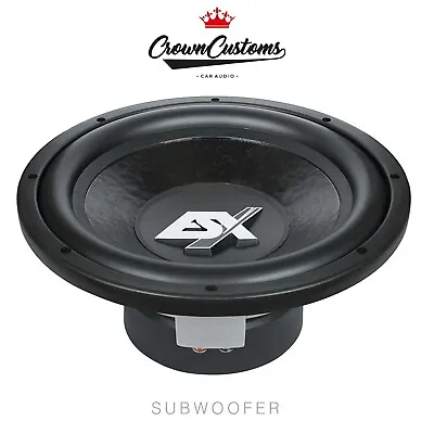 12 Inch 1000 Watt Max 500 Watt Rms Subwoofer Esx Sx-1240 Bass Car Audio Speakers • £110