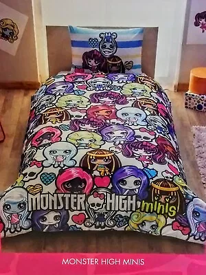 BRAND🆕 MONSTERS HIGH MINIS THREE PIECE QUILT COVER SET RARE HARD TO FIND By TAC • $249.99