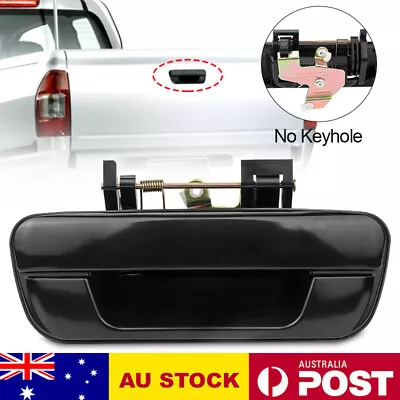 Black Tailgate Handle NO Keyhole For Holden Colorado RC Rodeo RA DMAX 2003-2012 • $25.88