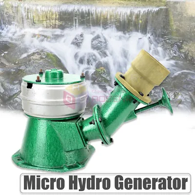 £249.99 • Buy 500W 220V Micro Hydro Water Turbine Electric Generator Hydroelectric Power