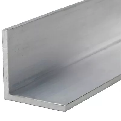 Aluminum Angle 6063-T52 3.00  X 2.00  X (0.125 ) X 24  • $13.03