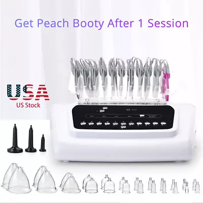 Breast Butt Enlargement Body Shapping BIO & EMS Vaccum Microcurrent Machine Home • $209