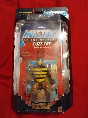 Masters Of The Universe Commemorative Series 2 Mattel Figure BUZZ OFF 2001 NEW • $37.46