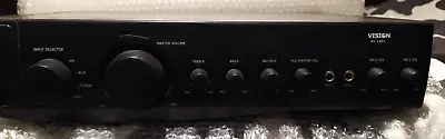 VISION AV-1301 AMPLIFIER - 2 Microphone And 4 Line Inputs - 50W Output • £50