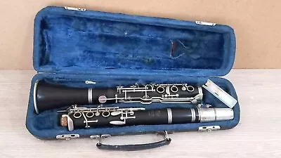 Old Wooden Clarinet German System G.Rudolf Uebel Germany. • $310