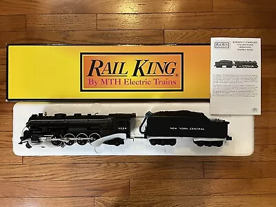 + MTH O RailKing New York Central 4-8-2 L-3 Mohawk Steam Engine PS.2 30-1165-1 • $395