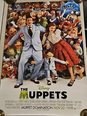 The Muppets Movie Theatre Display Poster  27 X42    • $35