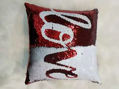 Magic Mermaid Cushion Cover Sequin Reversible Glitter Cushion Cover Magic Touch • £5.89