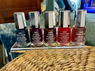 Lot Of 17 New Mini Size 5 Ml Mavala Luxury Nail Polish Colors In Listing • $22