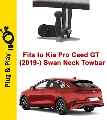 Tow Bar For KIA ProCeed GT 5D CD (2019-) & 7 Pin Plug And Play Kit PREMIUM K087 • $504.79