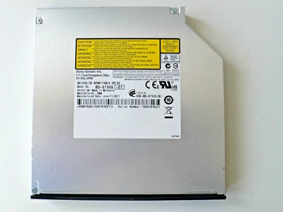 £39 • Buy Sony Optiarc SlimLine 6X BD DVD CD ReWriter SATA Drive Blu-ray BD-5730S Internal
