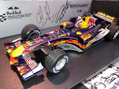 1:18 Minichamps #100 050115 Vitantonio Liuzzi Red Bull RB1 Monaco Star Wars 2005 • $252.58